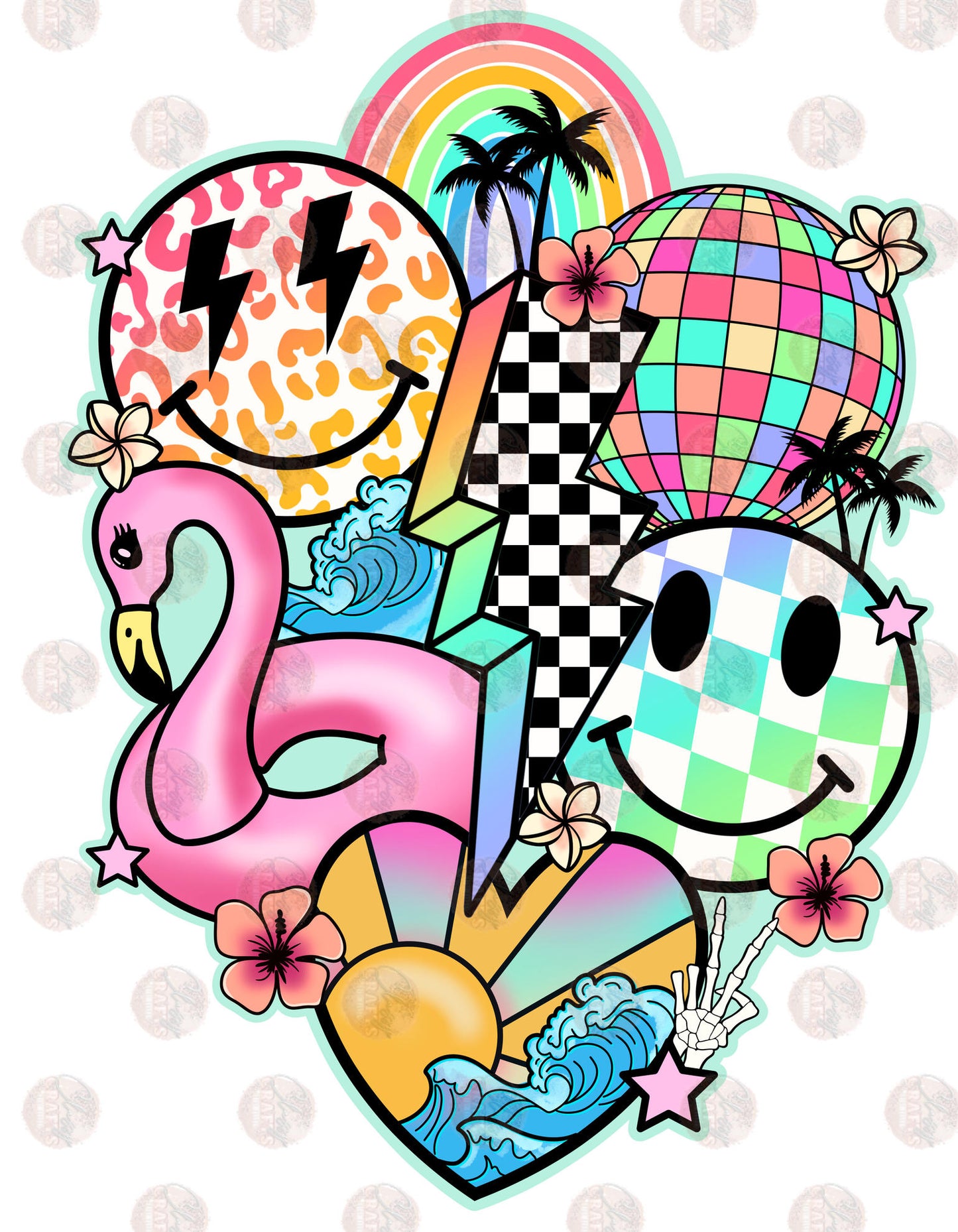 Retro Summer Transfer