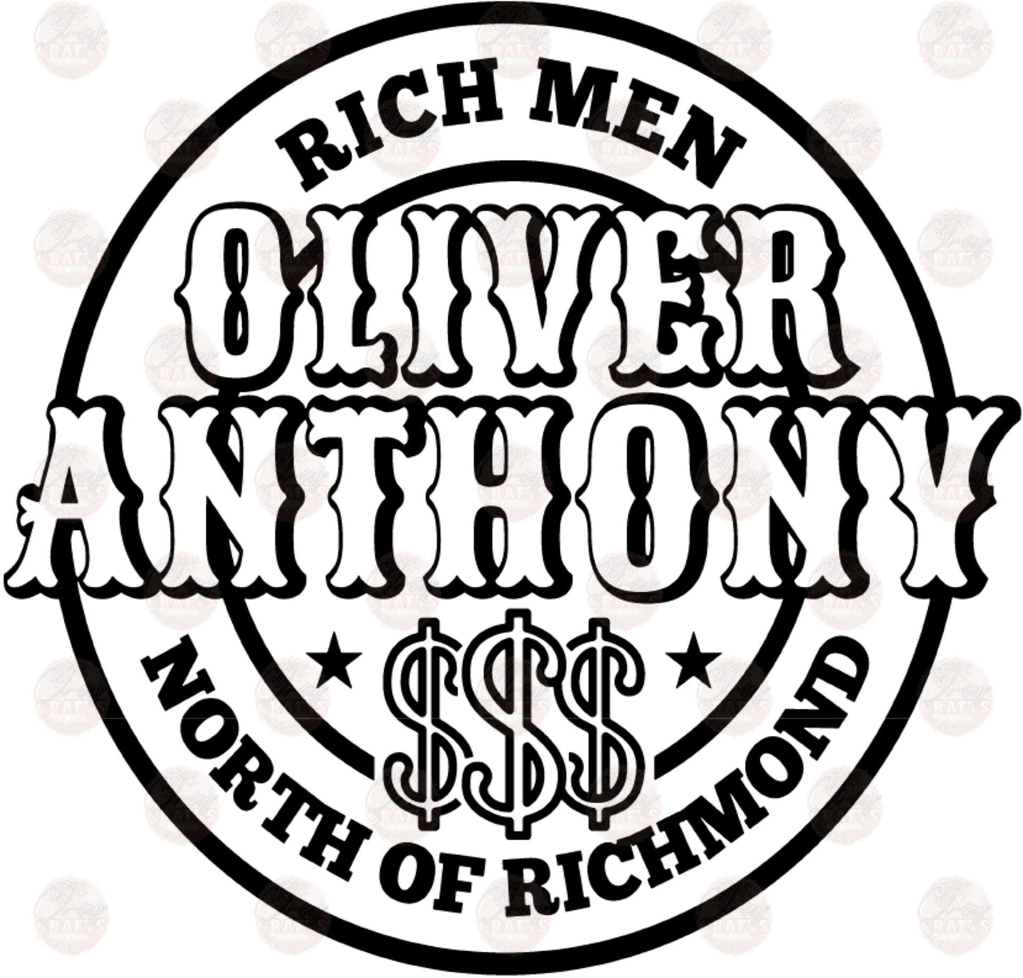 Rich Men North Of Richmond Transfer