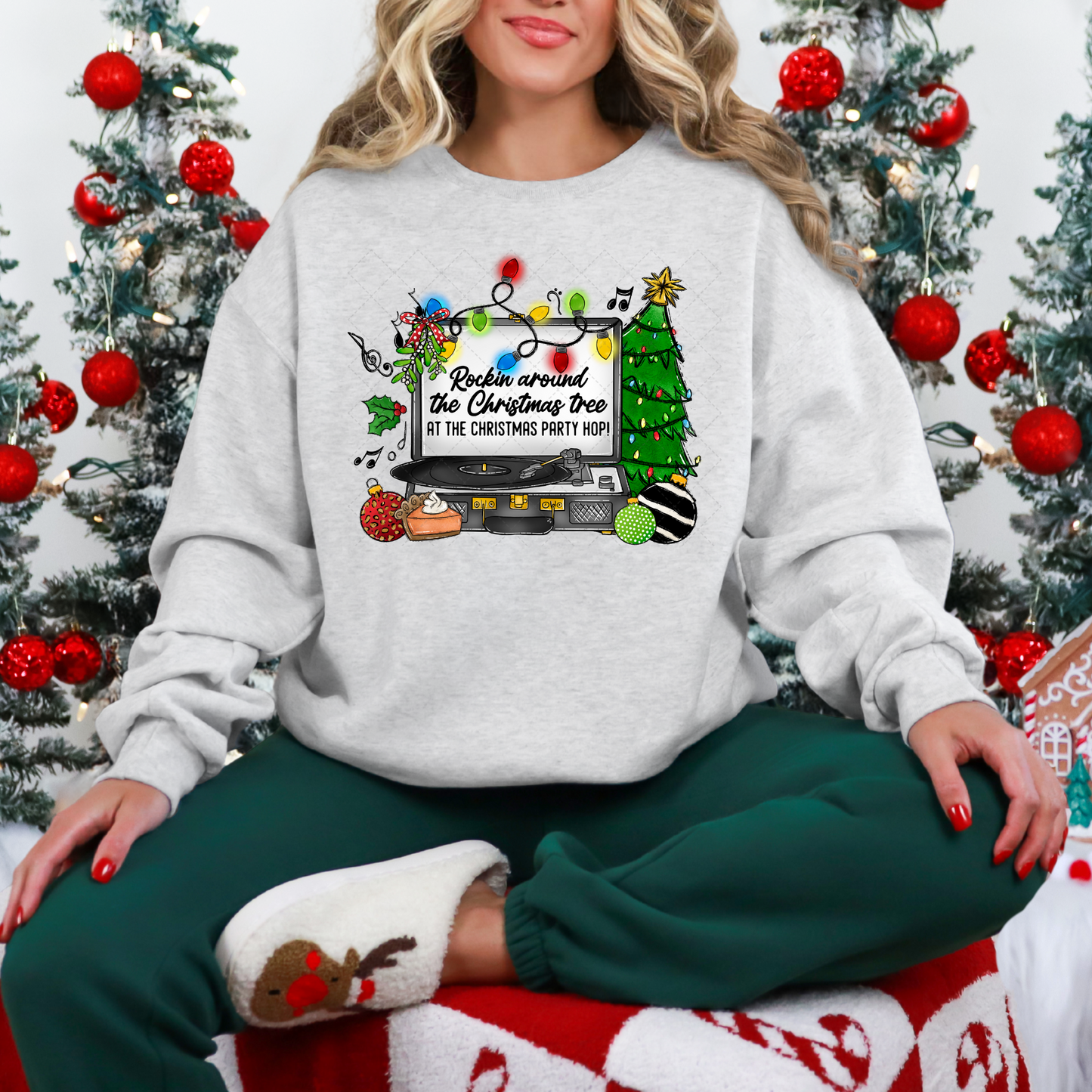 Rockin Around The Christmas Tree Record Transfer