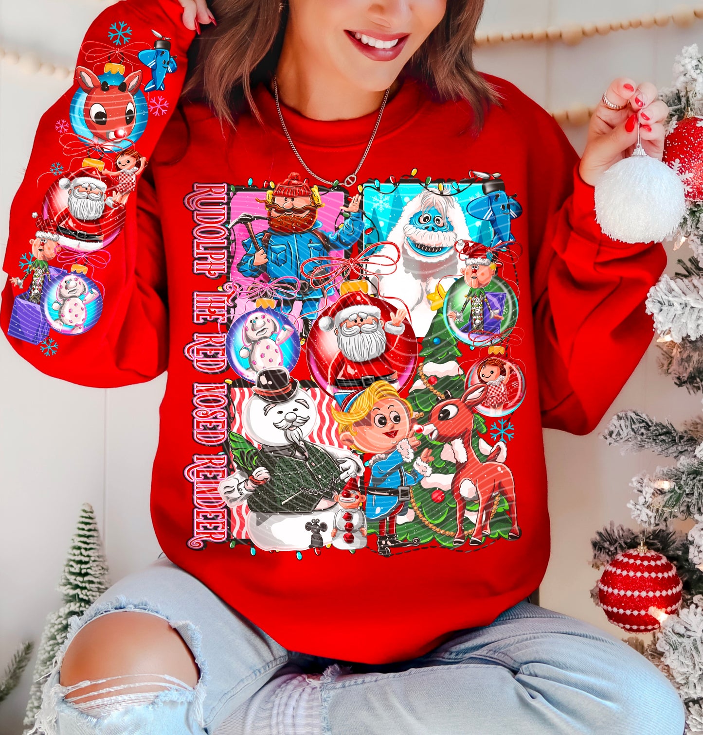 Rudolph Christmas Transfer