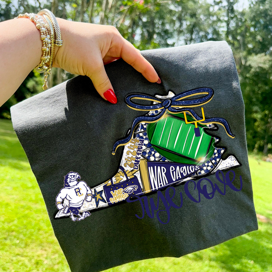 Rye Cove War Eagles Game Day Coquette Transfer