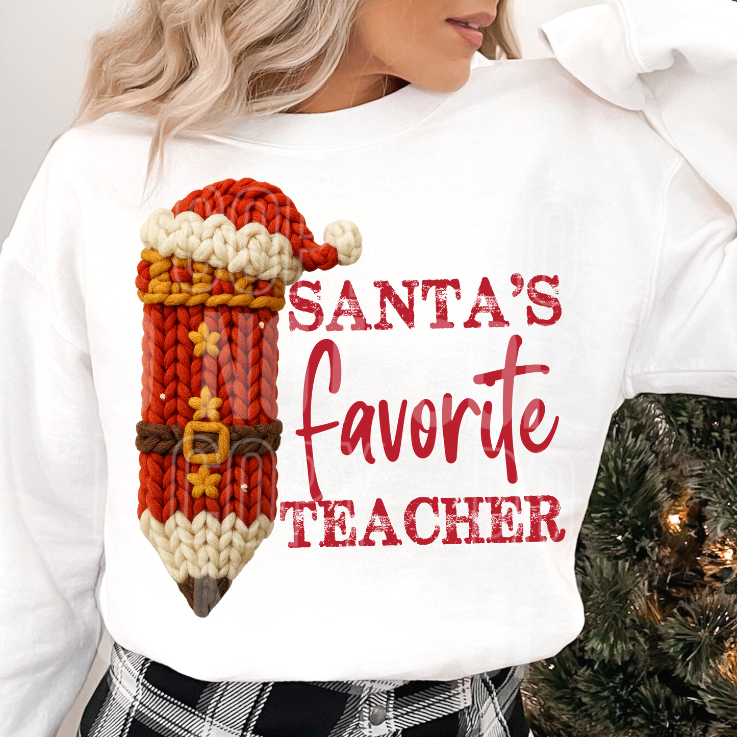 SANTAS FAVORITE TEACHER TRANSFER