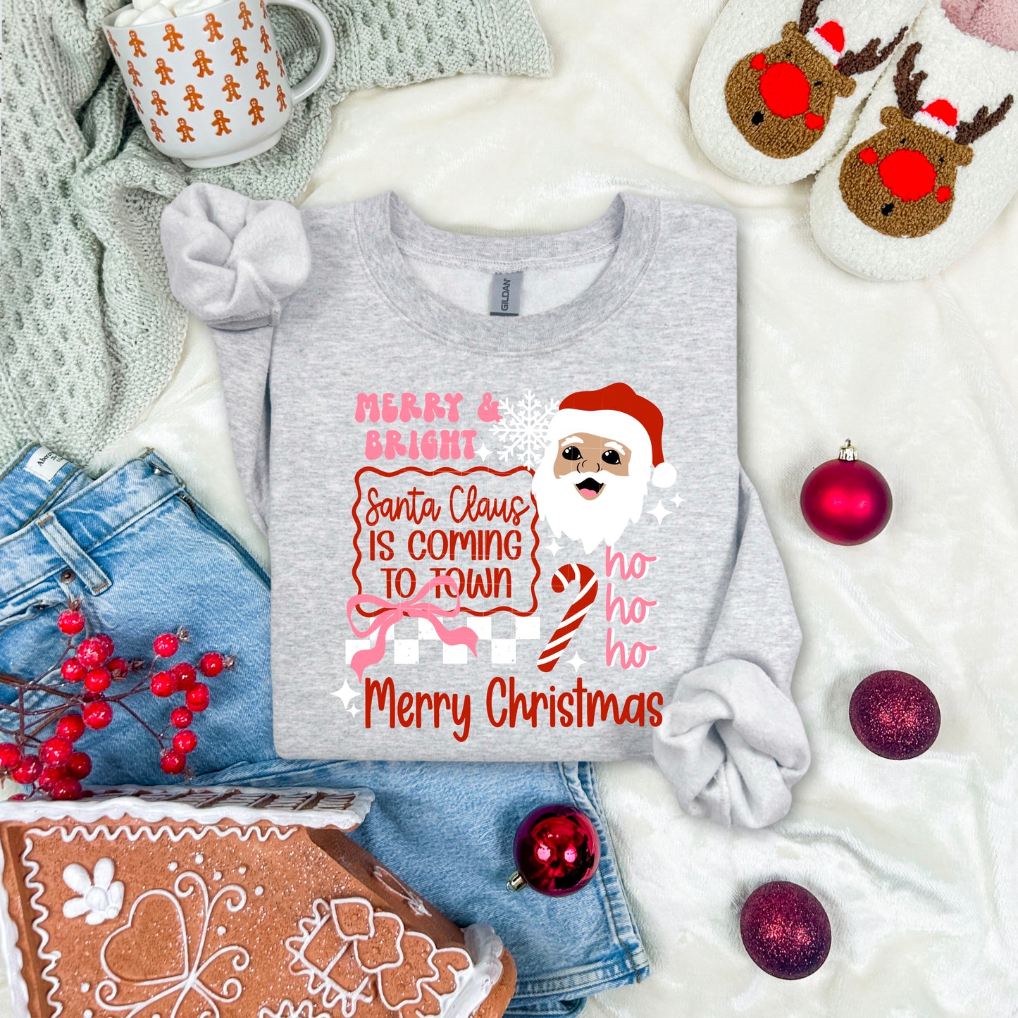 Santa Is Coming To Town Transfer