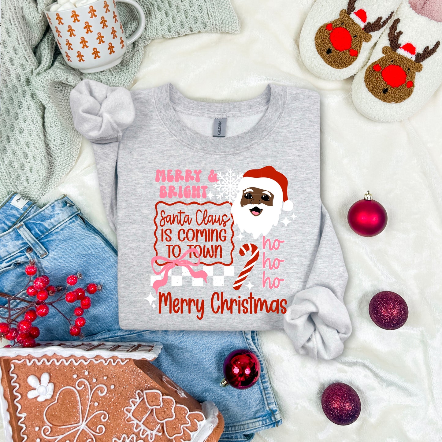 Santa Is Coming To Town Transfer