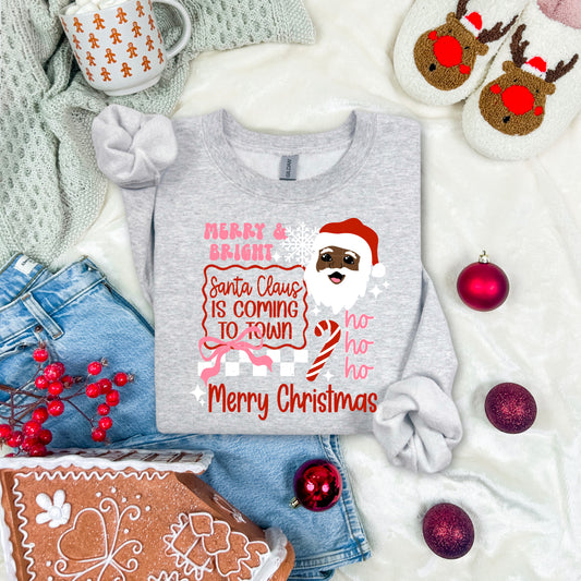 Santa Is Coming To Town Transfer