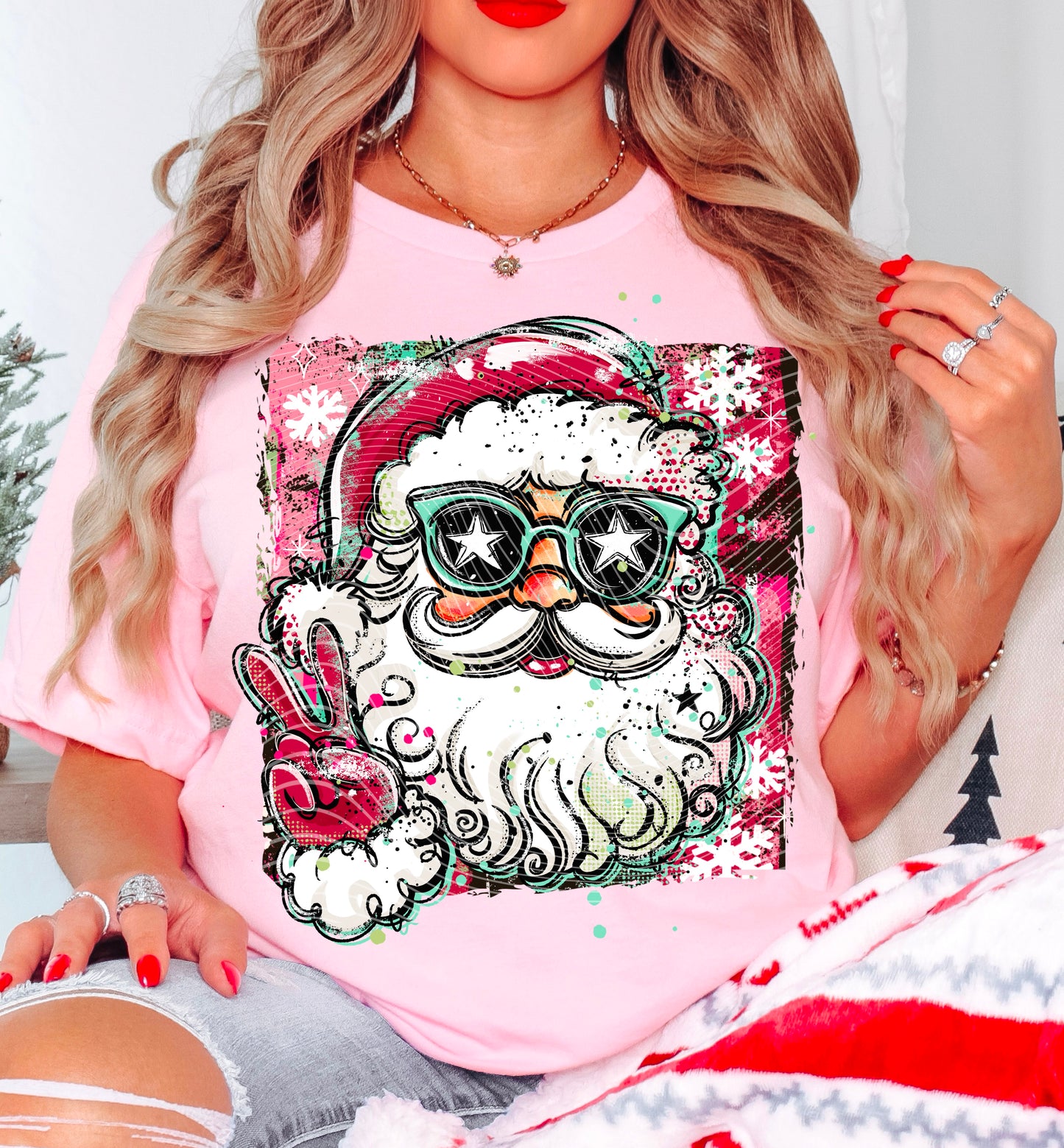 Santa Stars Transfer