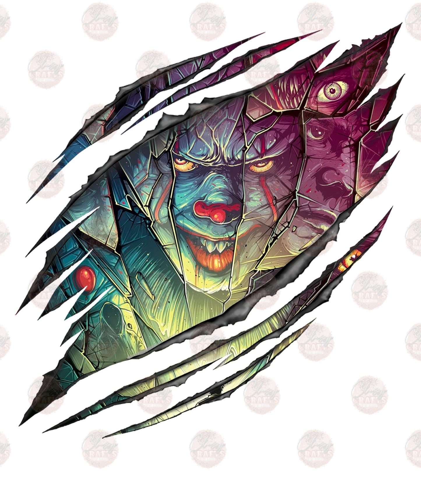 Scary Clown Slash Transfer