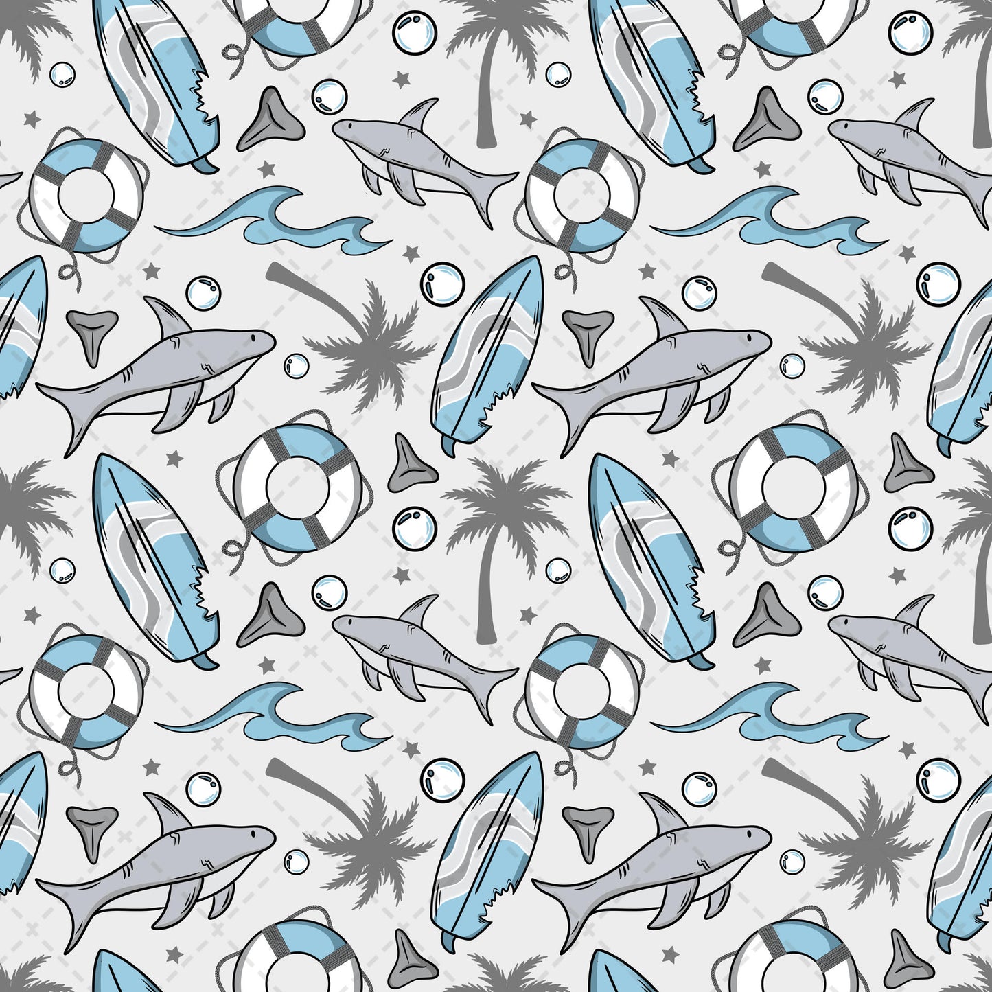 Shark Attack Tumbler Wrap
