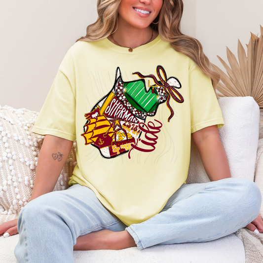 Sherman Tide Game Day Coquette Transfer