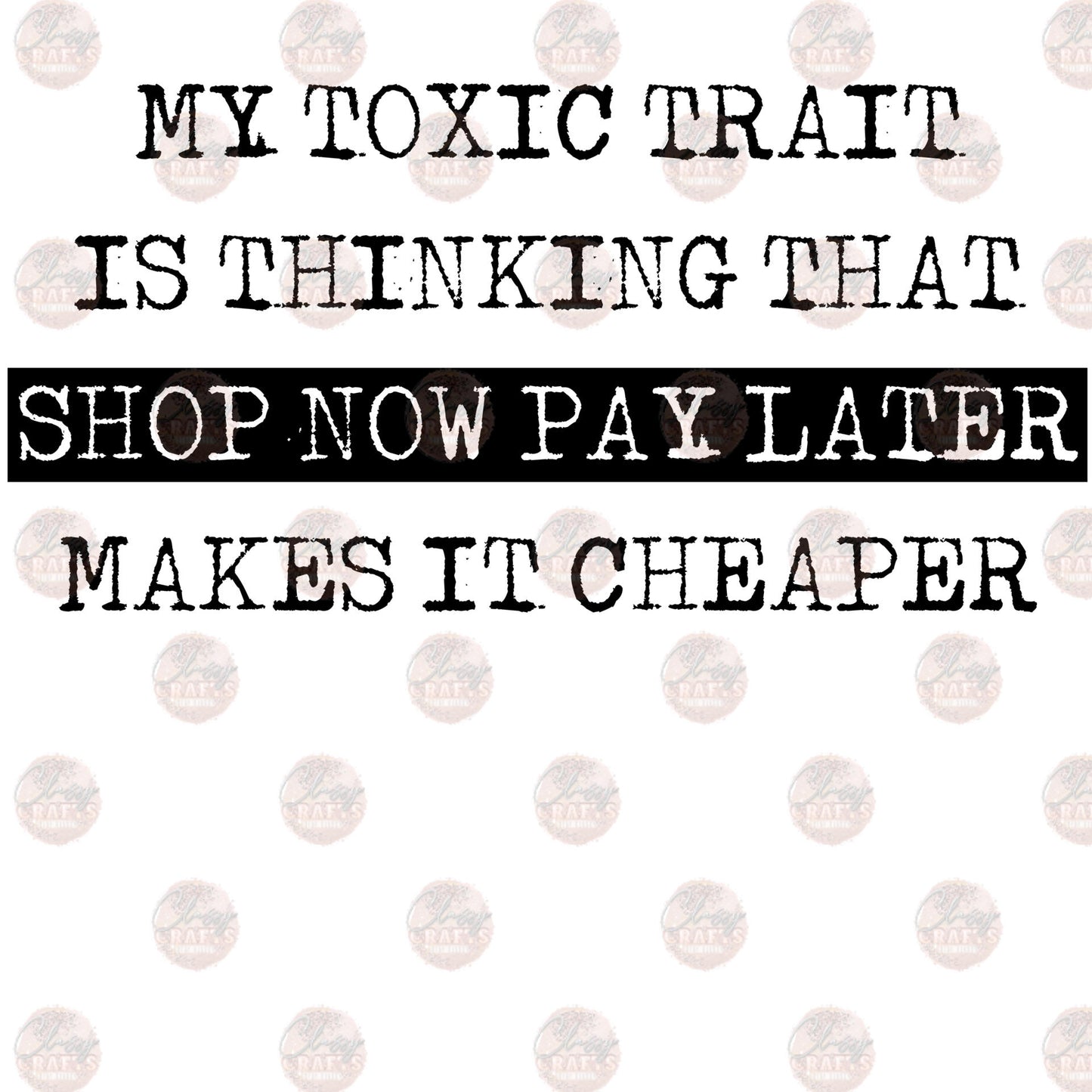 Shop Now Pay Later Transfer