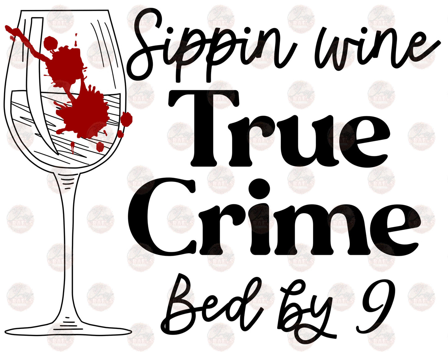 Sippin' Wine Bed By 9 Transfer