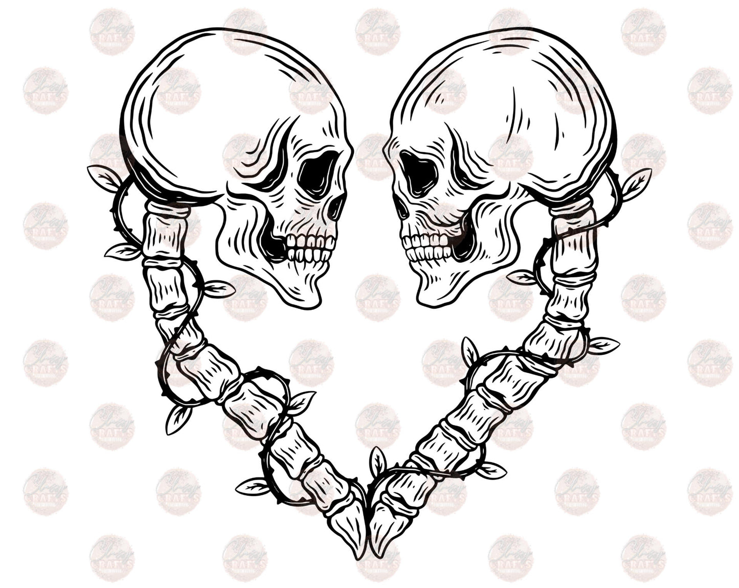Skeleton Heart Transfer