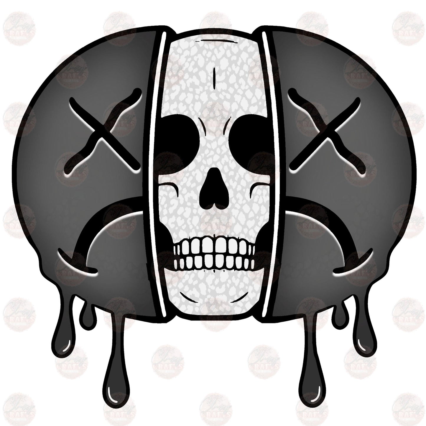 Skellie Drippy Face Sad Face Transfer