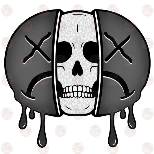 Skellie Drippy Face Sad Face Transfer