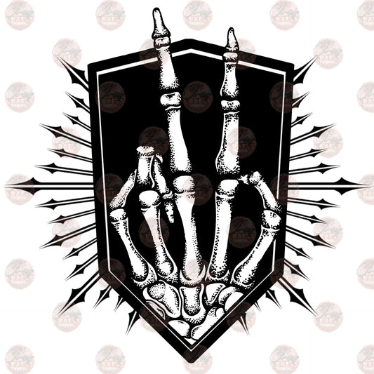 Skellie Peace Sign Transfer