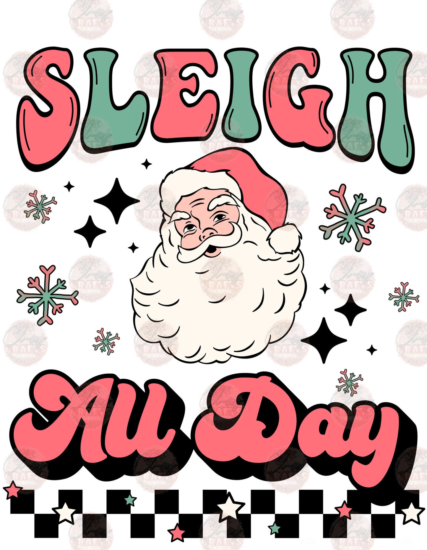 Sleigh All Day Transfer