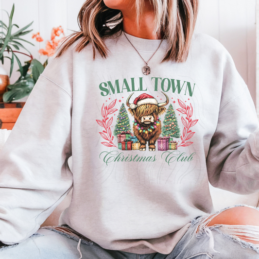 Small Town Christmas Club Transfer