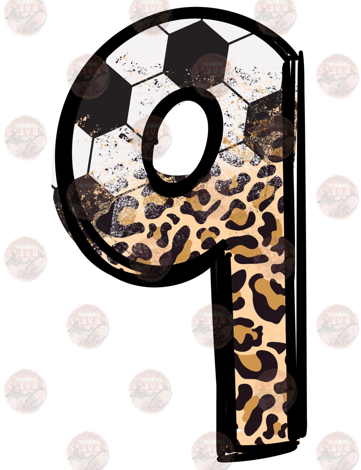 Soccer Number 9 Transfer
