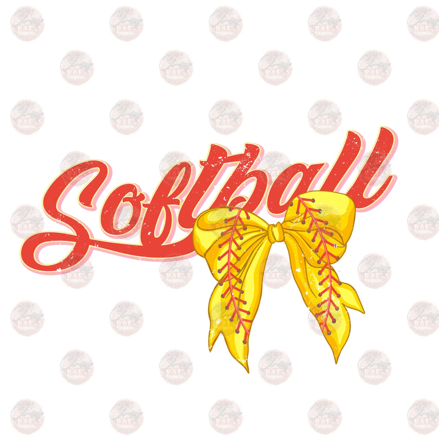 Softball Bow 2 Transfer