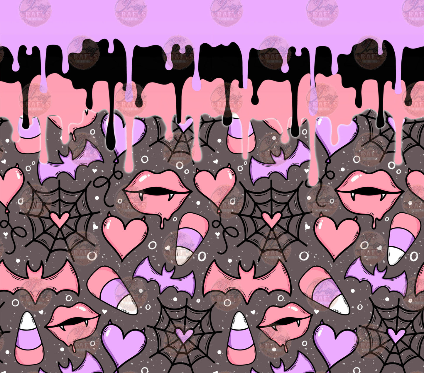 Spooky Love Tumbler Wrap