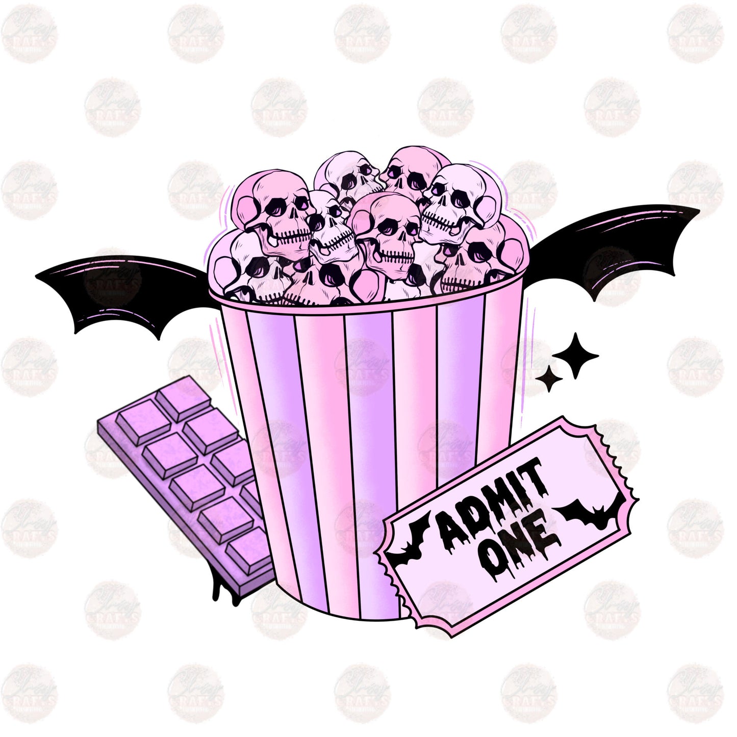 Spooky Popcorn Transfer