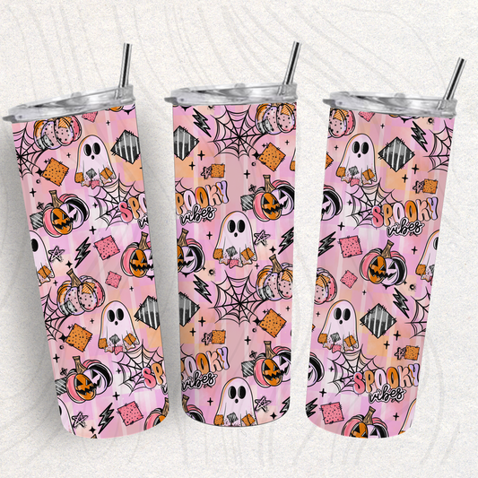 Spooky Vibes Seamless Transfer