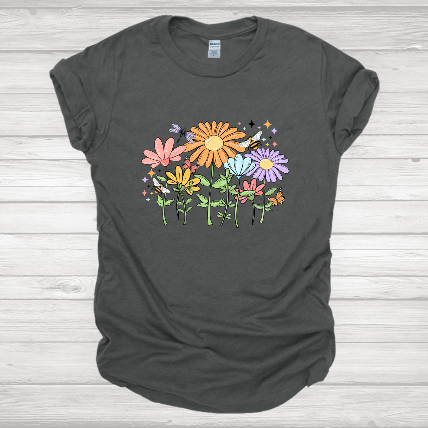 Spring Florals Transfer