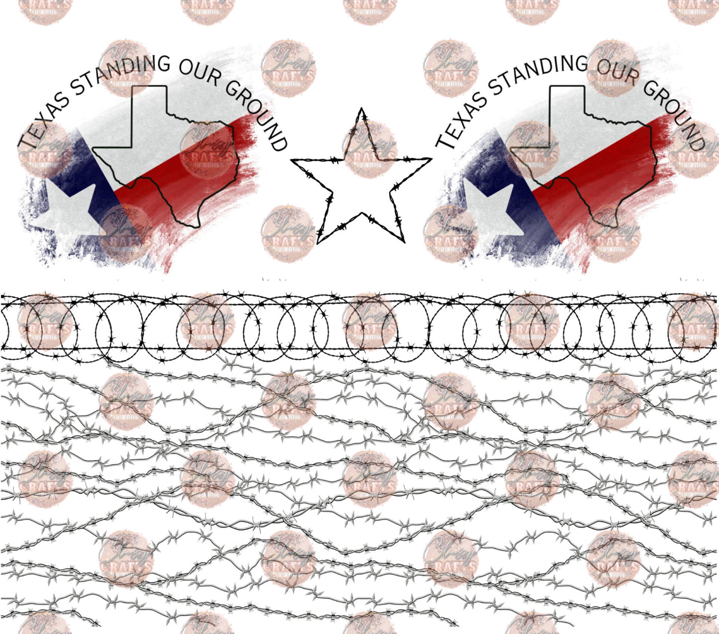 Standing Ground Tumbler Wrap