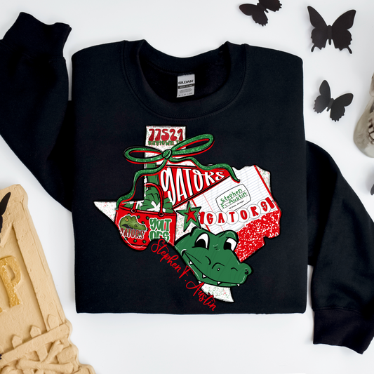 Stephen F Austin Gators Game Day Coquette Transfer