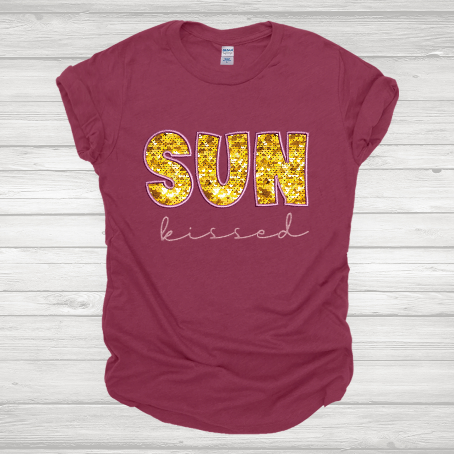 Sun Kissed Sequins Transfer