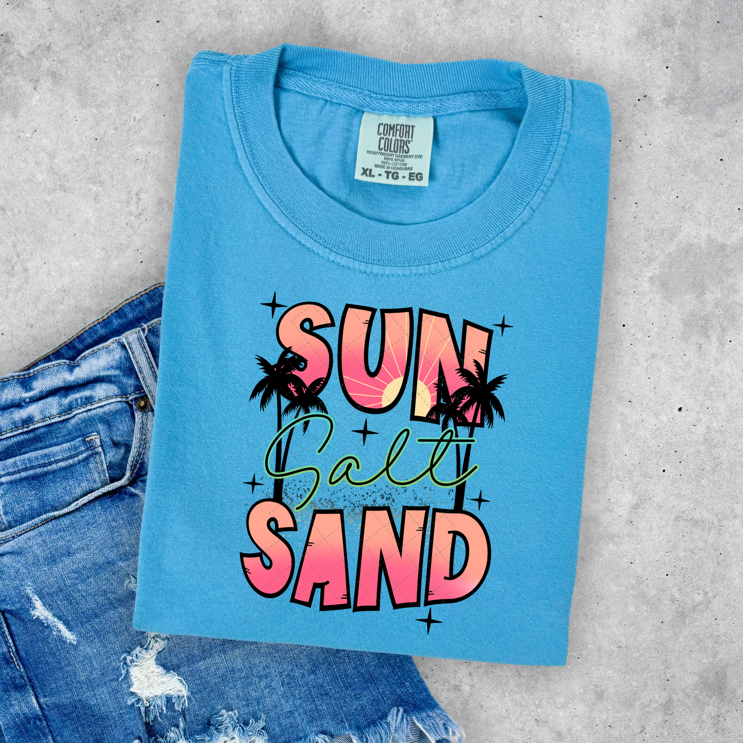 Sun Salt Sand **TWO PART* SOLD SEPARATELY** Transfer