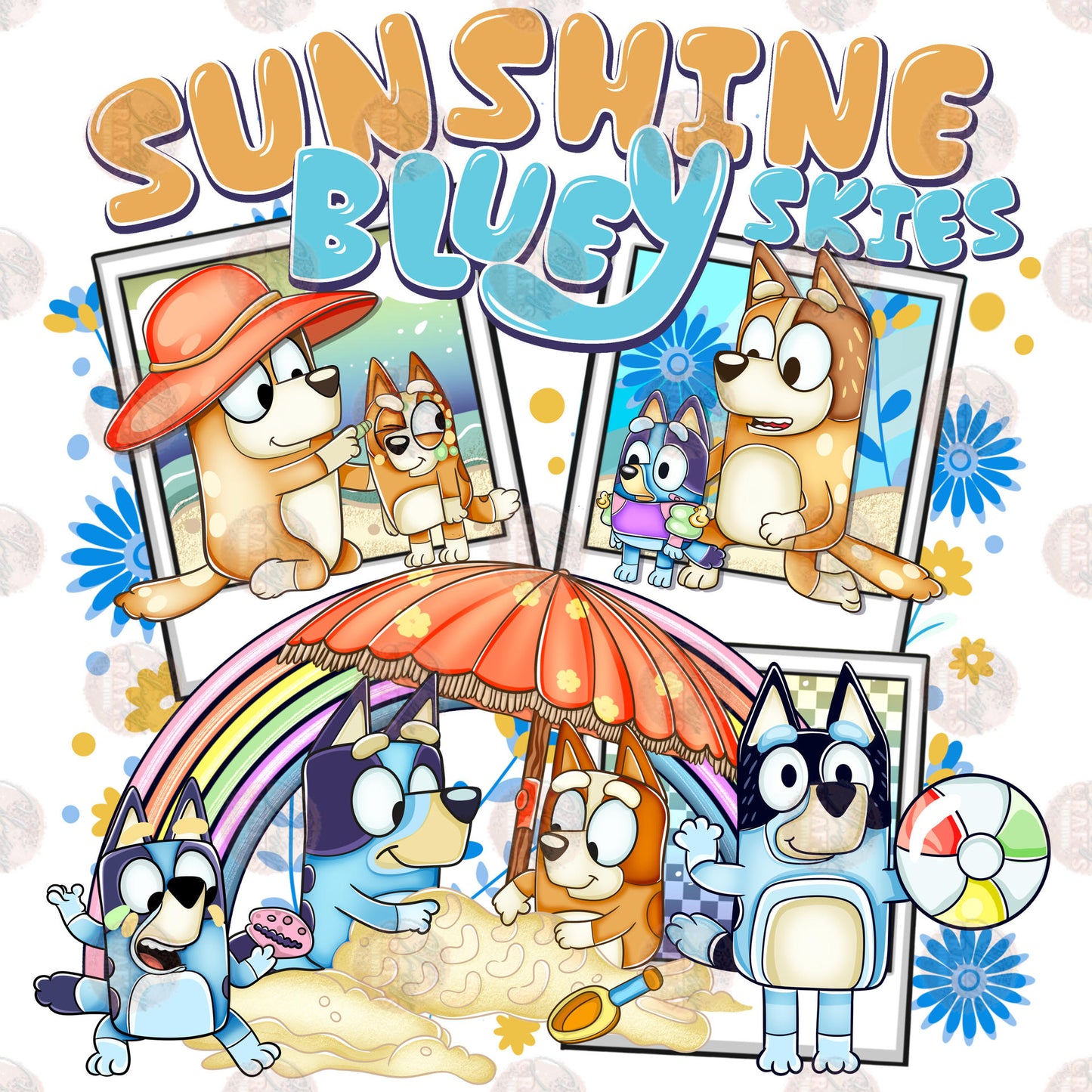 Sunshine Blue Skies Transfer