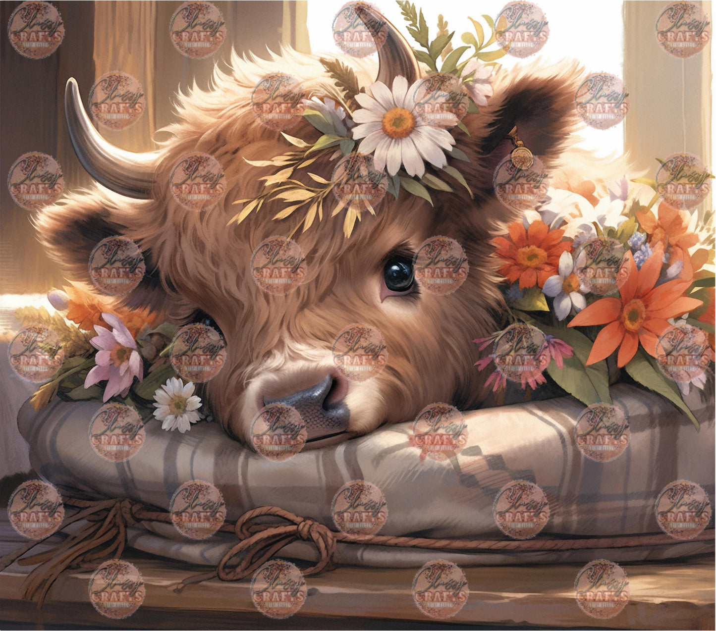 Sweet Heifer Tumbler Wrap