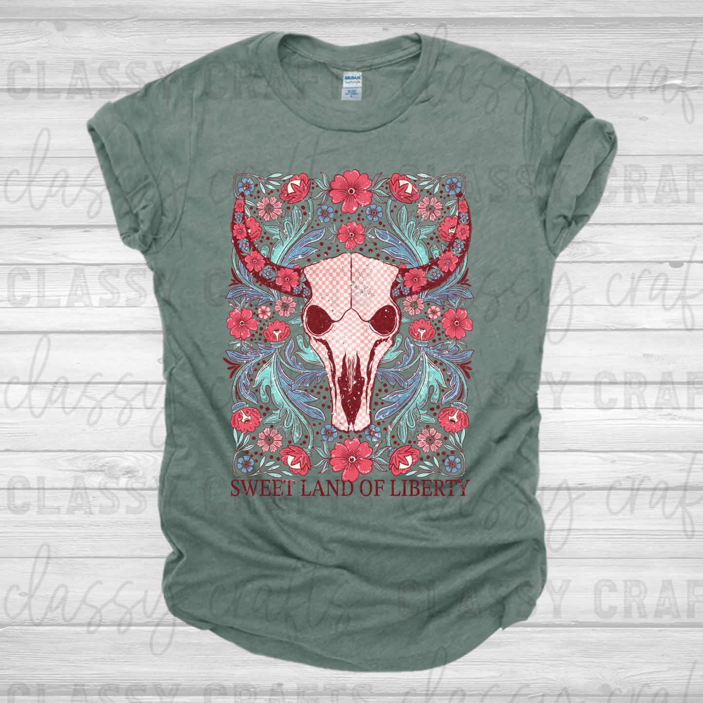 Sweet Liberty Boho Transfer