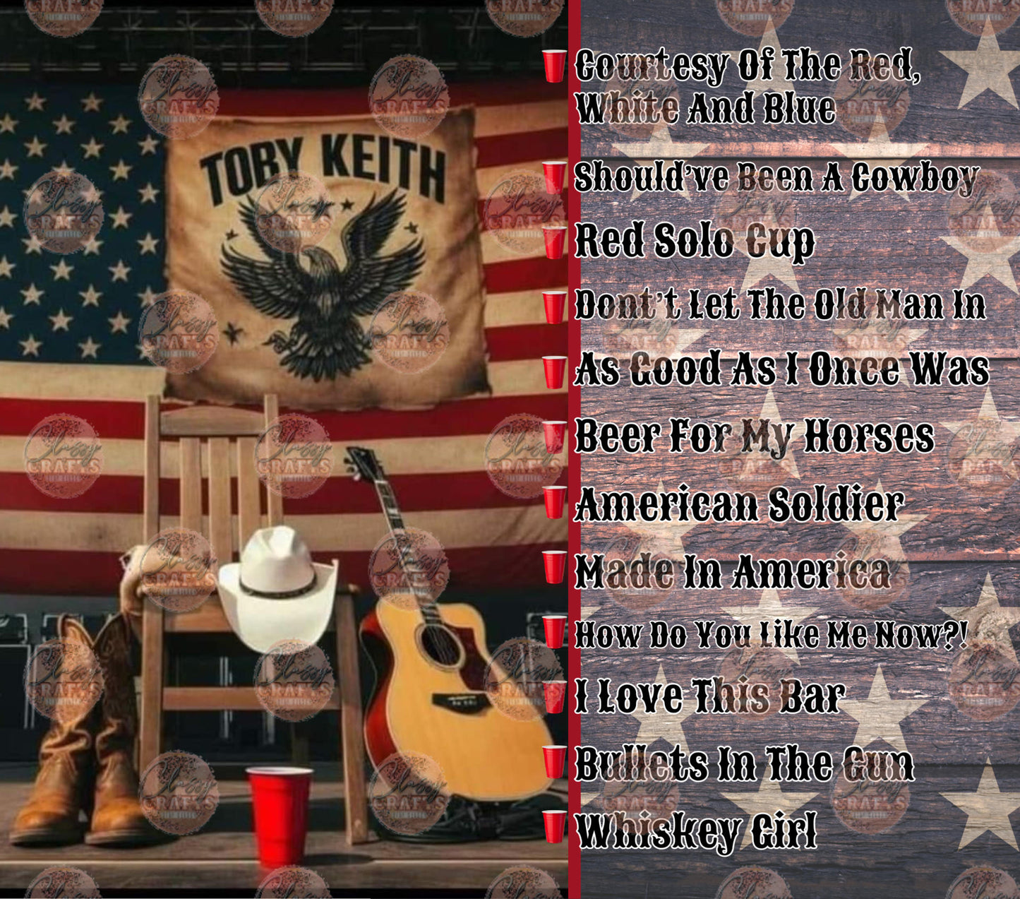 T.K. Songs Tumbler Wrap