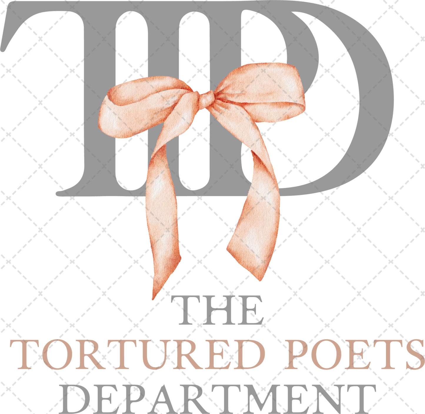 TTPD Pink Bow Transfer