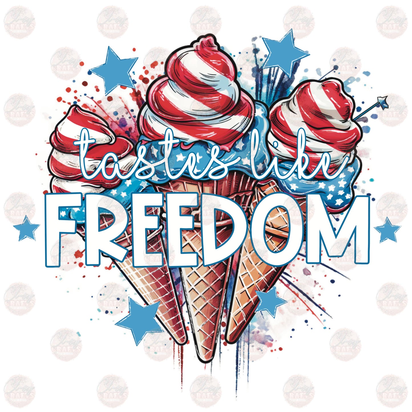 Tastes Like Freedom ** TWO PART ** SOLD SEPARATELY **Transfer