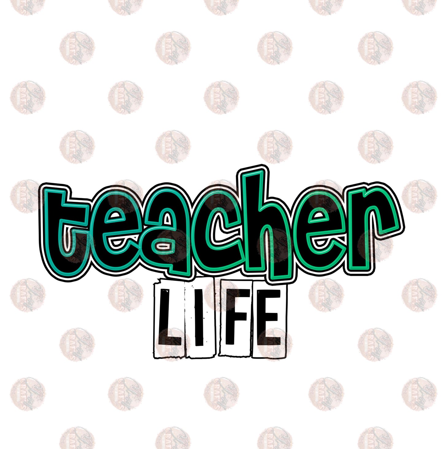 Teacher Life Matching Pocket Transfer