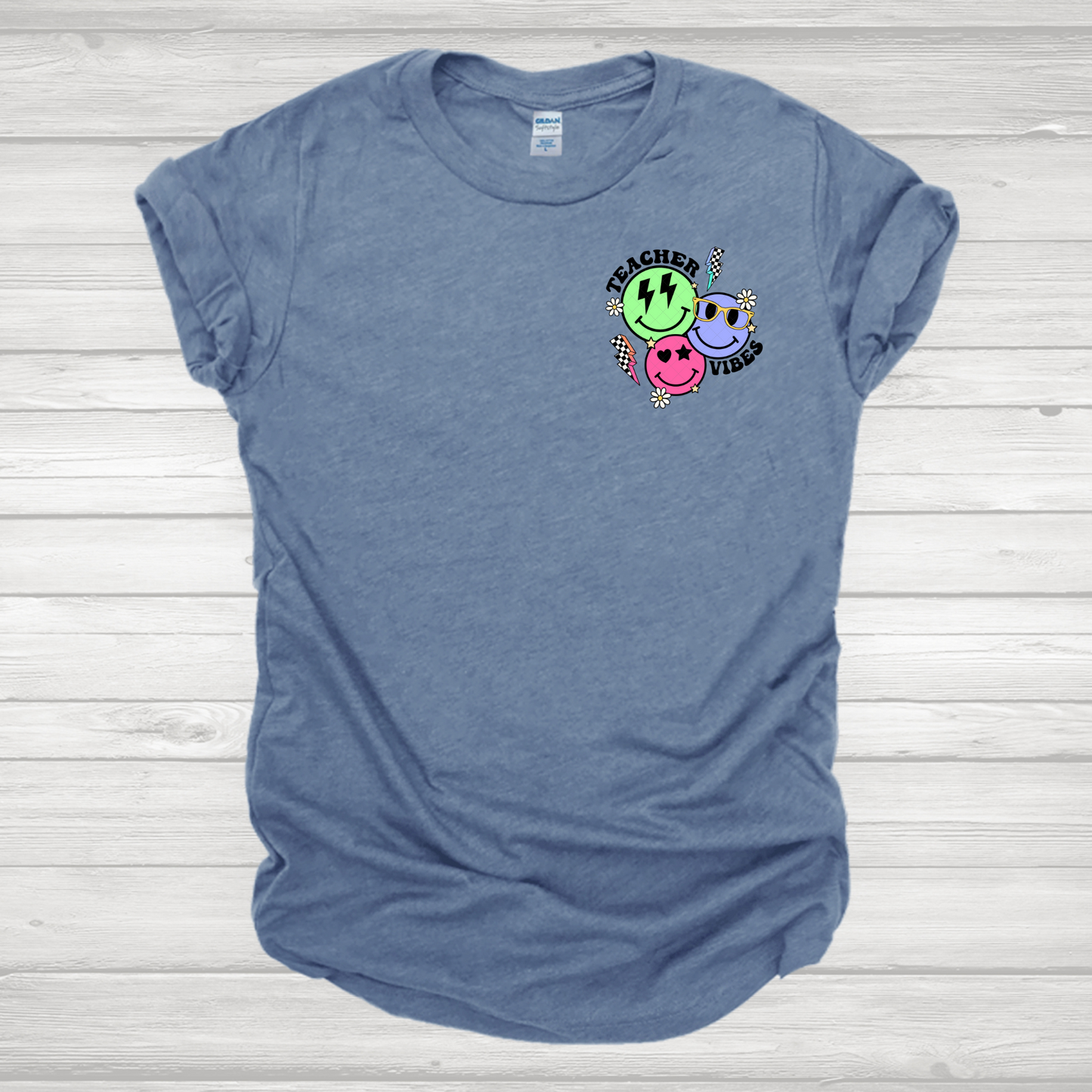 Teacher Smiley **TWO PART* SOLD SEPARATELY** Transfer