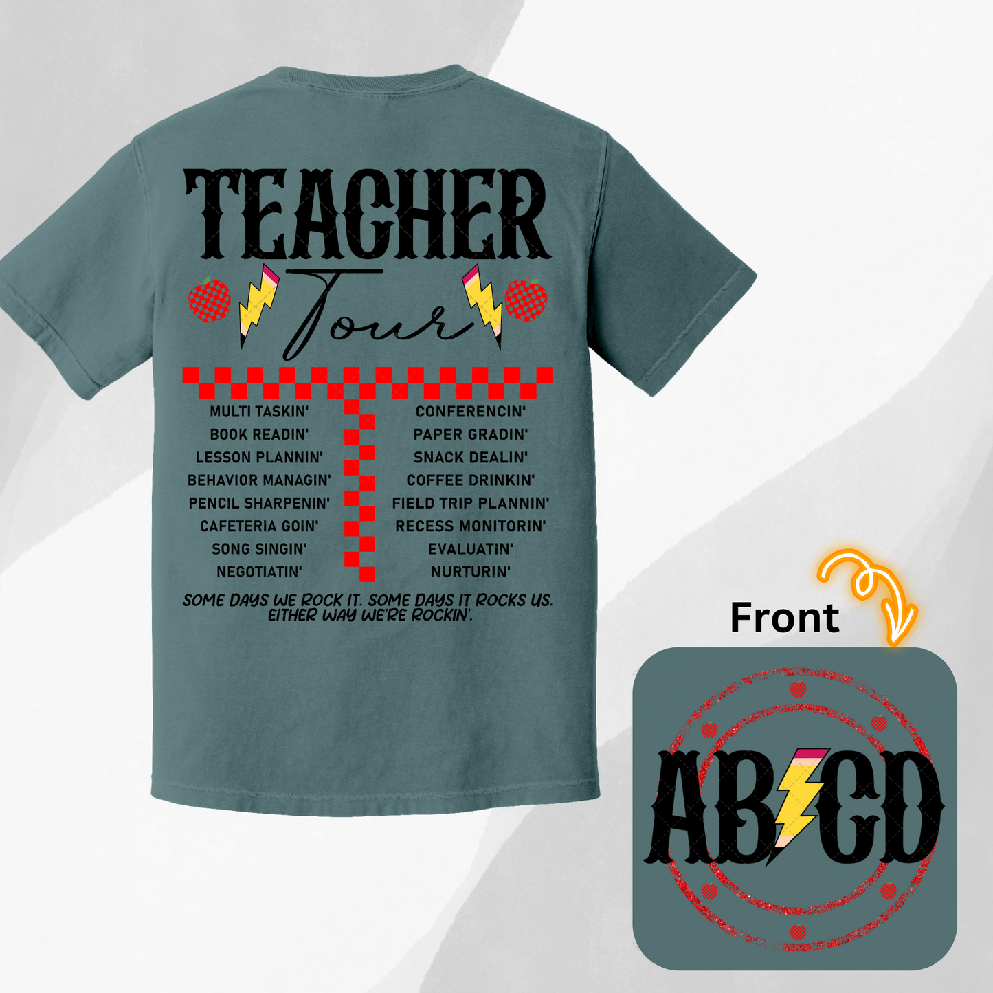 Teacher Tour ** TWO PART* SOLD SEPARATELY**
