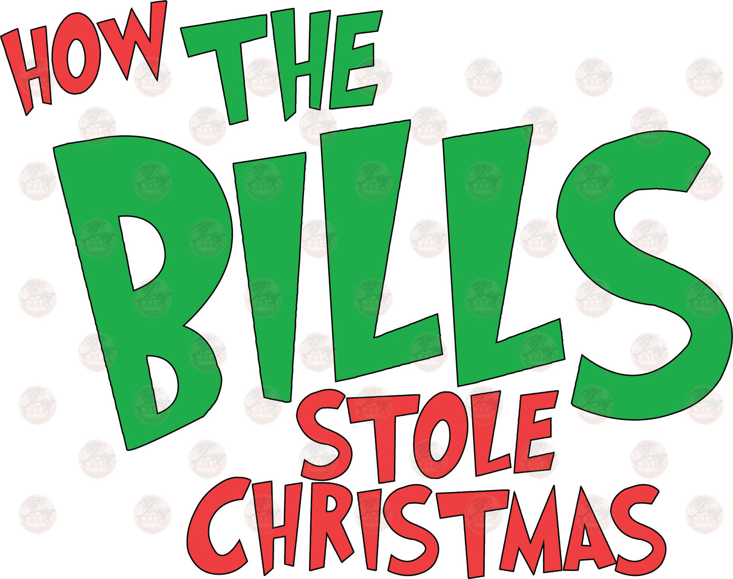 How The Bills Stole Christmas Transfer