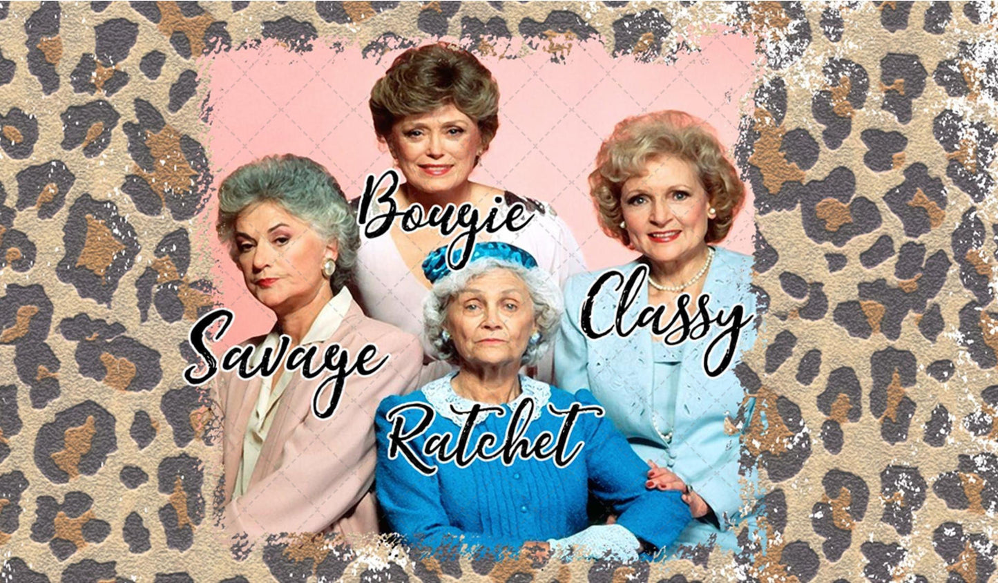 The Four Savages Tumbler Wrap