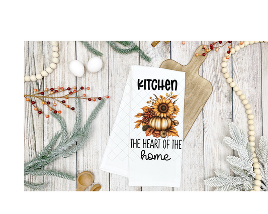 The Heart Of Home Tea Towel Transfer