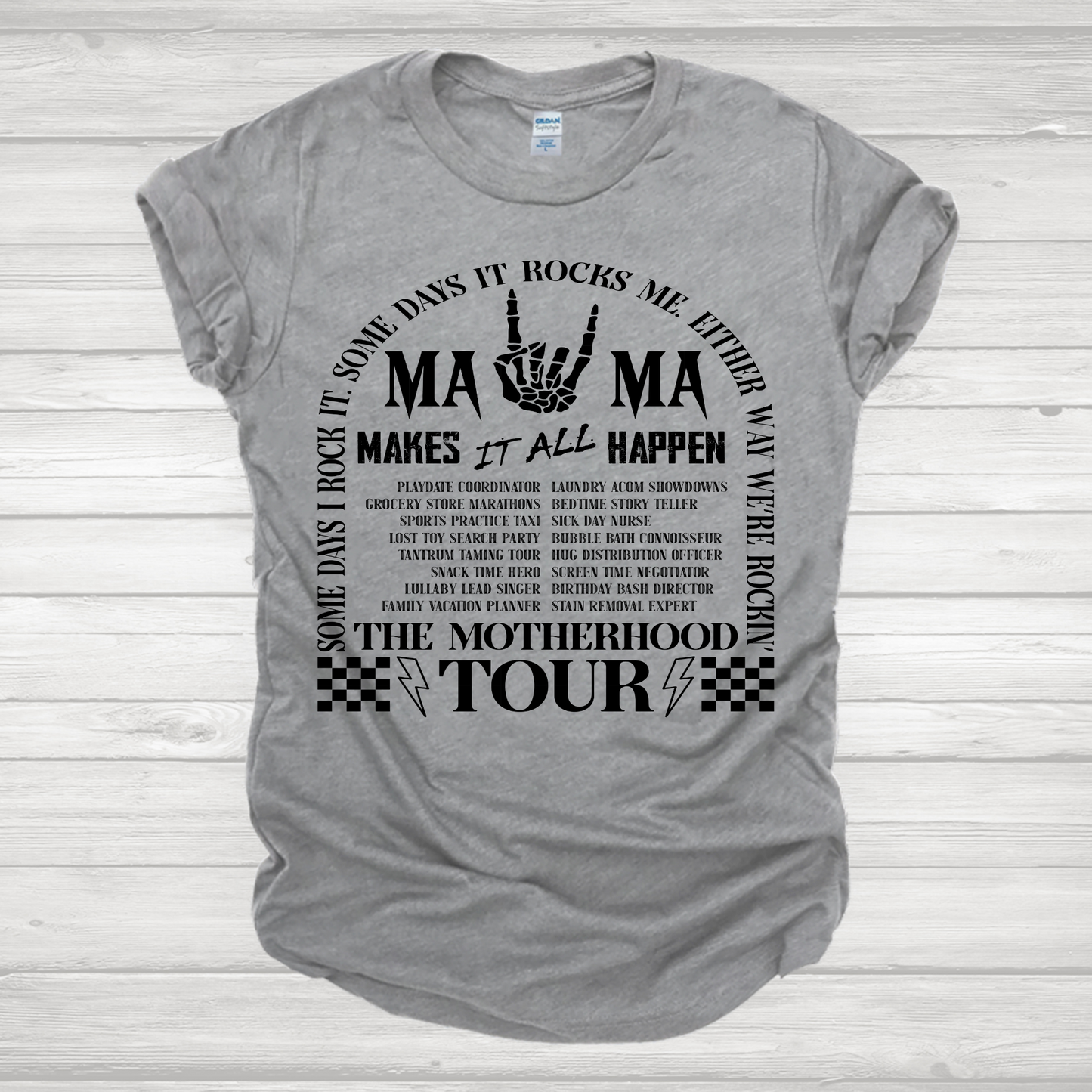 The Motherhood Tour black Two Part **Sold Separately** Transfer
