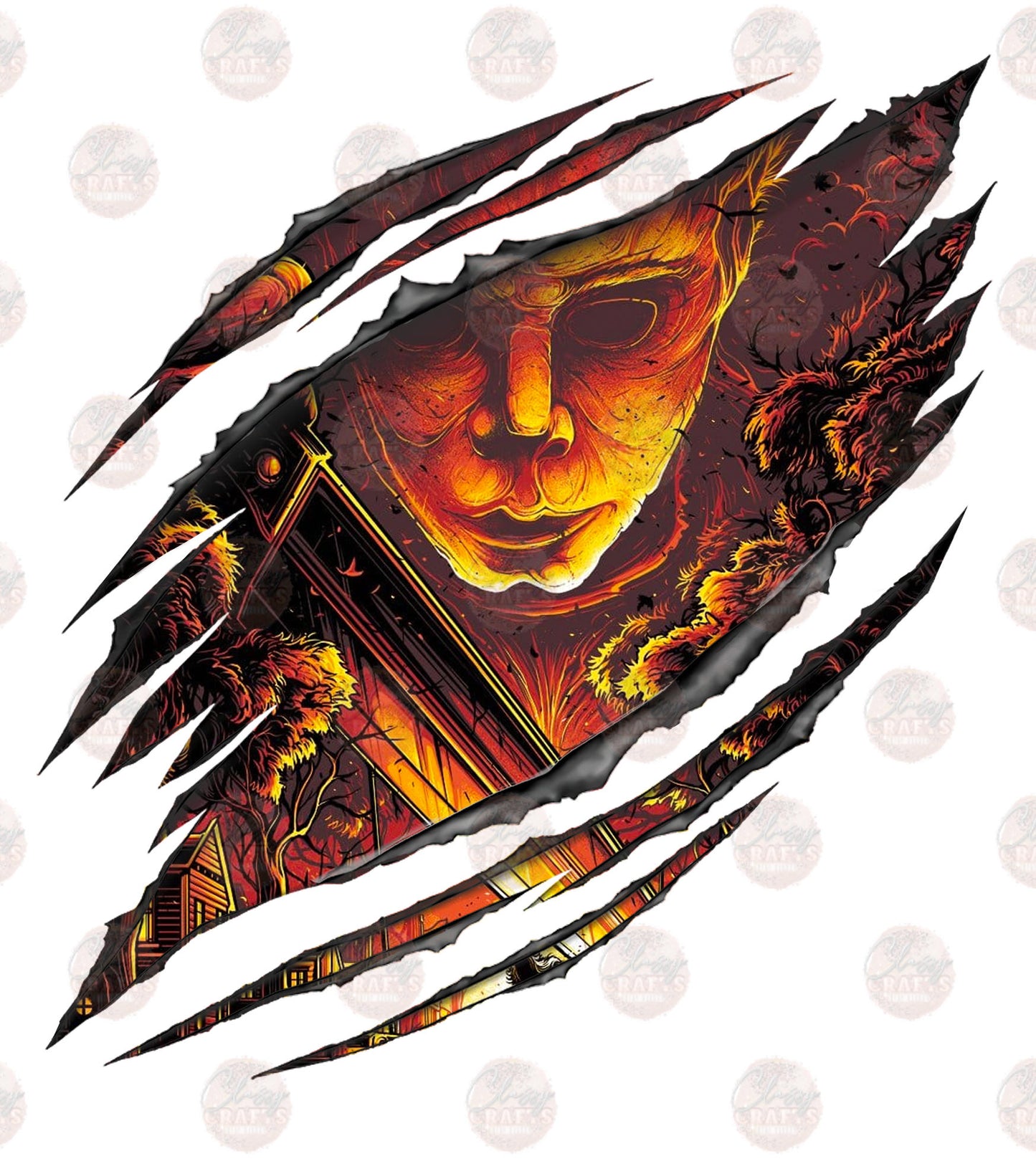 The Slasher On Fire Transfer