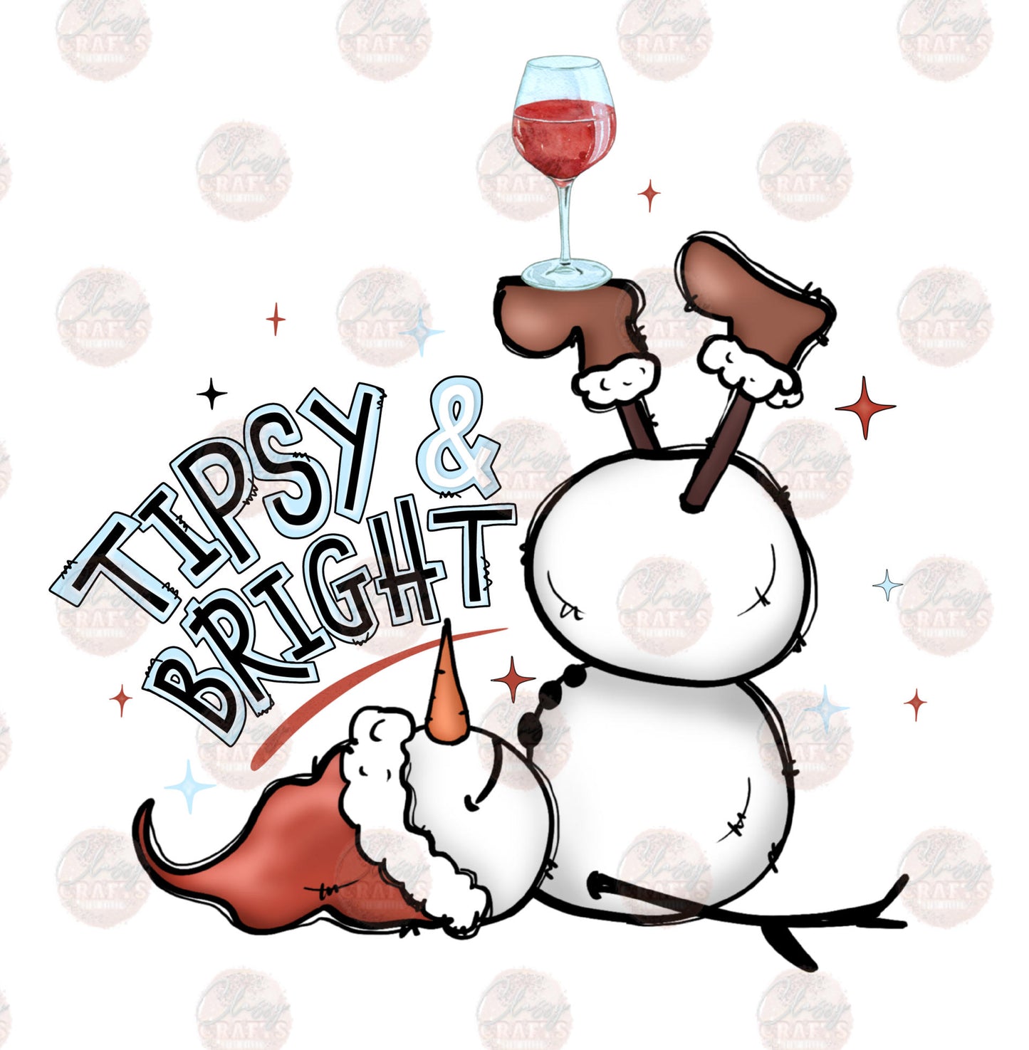 Tipsy & Bright Transfer