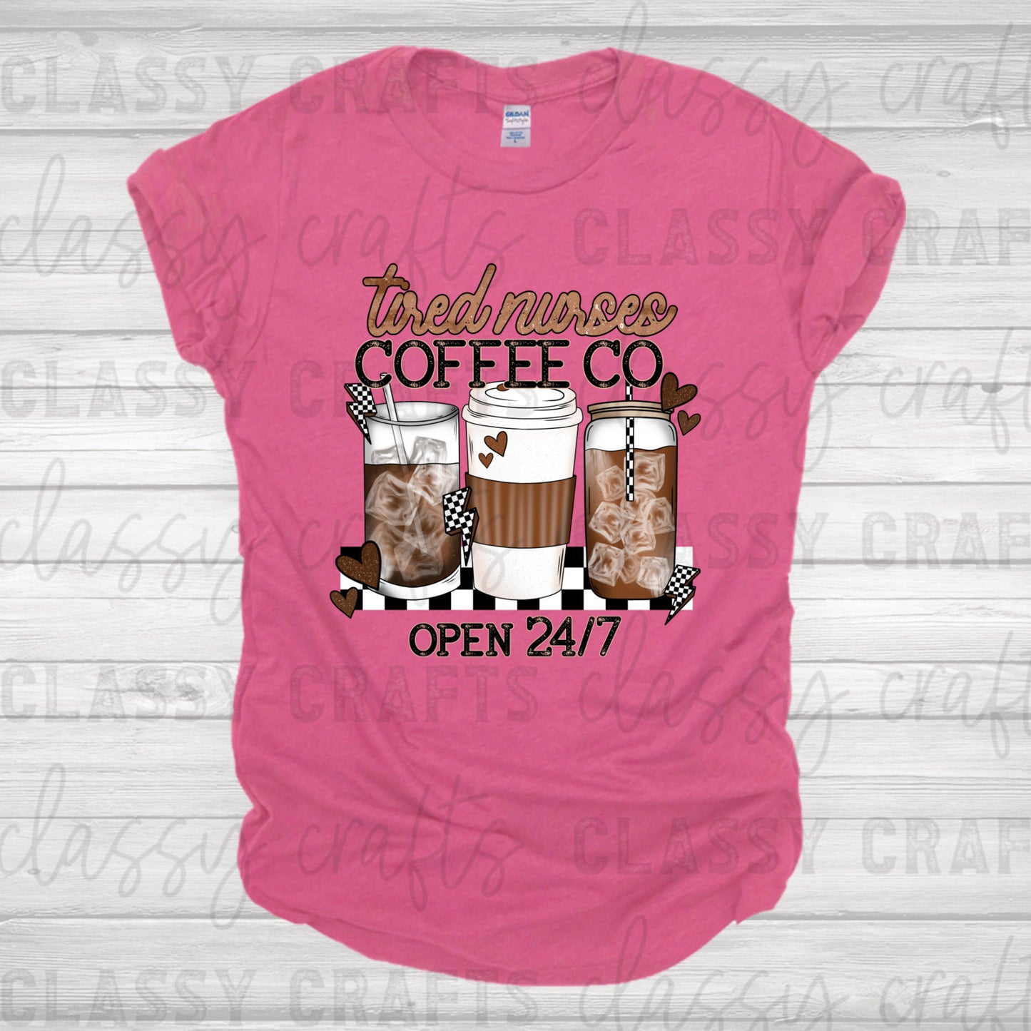 Tired Nurses Coffee Transfer