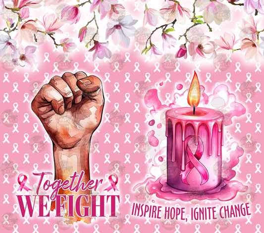 Together We Fight Tumbler Wrap