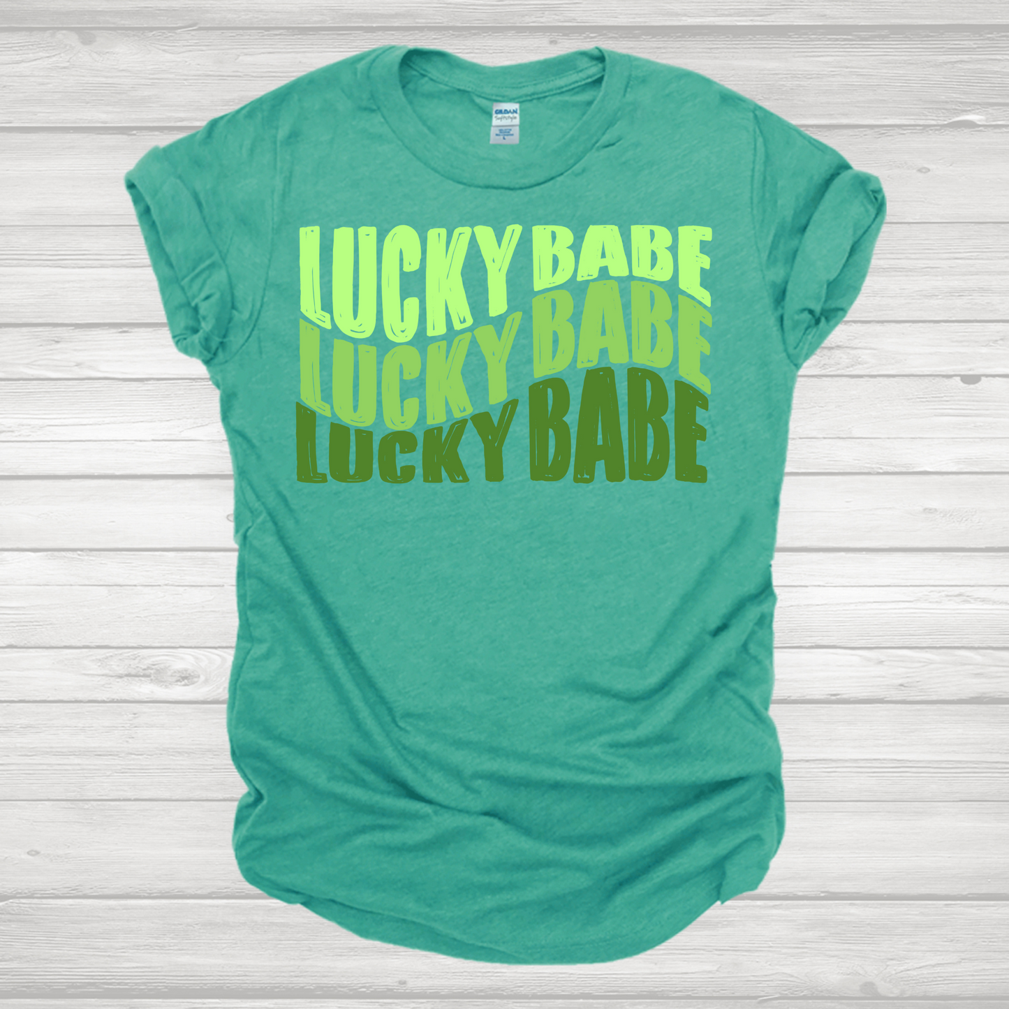 Lucky Babe Stacked 1 Transfer