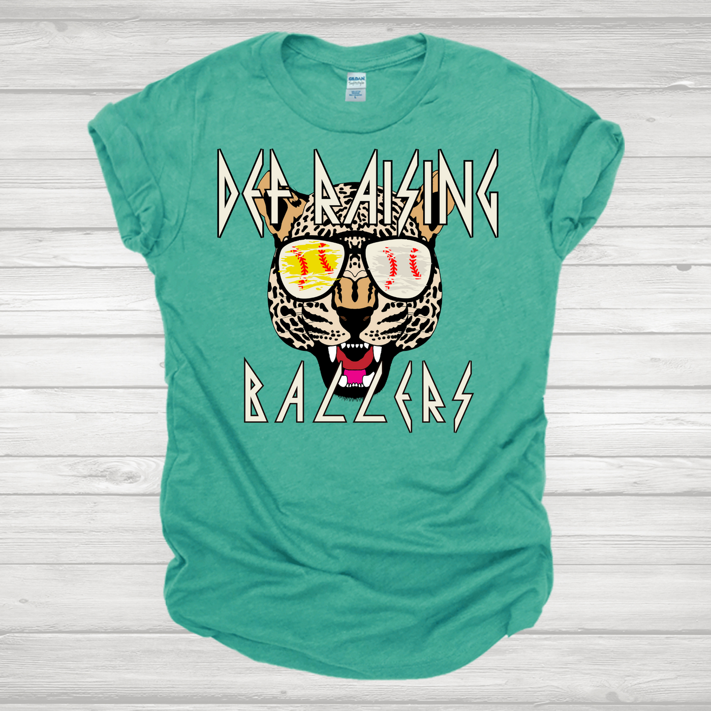 Def Raising Ballers Softball Baseball Transfer